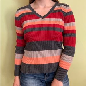 Women’s medium long sleeve striped shirt